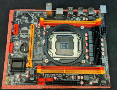 X79 Motherboard LGA 2011 PCI-E 3.0 NVME M.2 SSD DDR3 REG ECC RAM - Xeon E5 V1 V2