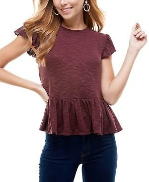 Juniors sale peplum top