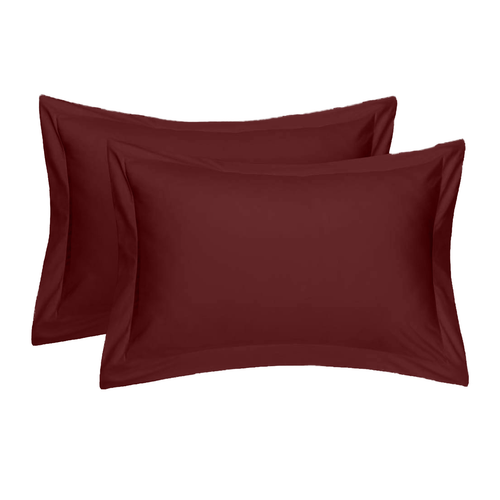 4 Pair 400 TC 100% Egyptian Cotton Housewife Pillowcases Grey Oxford Pillow Case - Picture 14 of 29