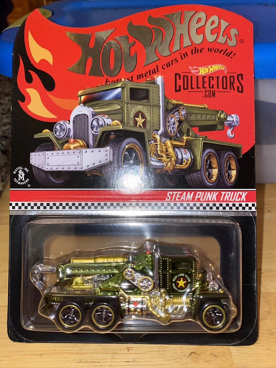 Hotwheels redline club steam punk truck-free shipping