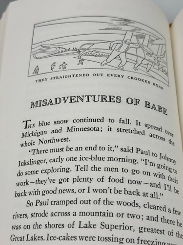 Easton Press WONDERFUL ADVENTURES OF PAUL BUNYAN Collectors Edition ILLUSTRATED! - Picture 16 of 24