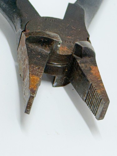 Vintage Utica Tools Mehrzweck Zange/Schneider 8,5" Stahl strukturierter Griff 21-8 - Bild 6 von 11
