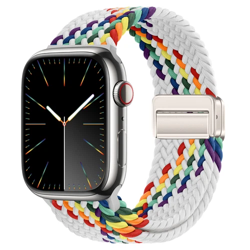 Magnet Nylon Armband für Apple Watch Ultra 2 49mm & Serie 1-9,Ersatzband 38-45mm - Bild 53 von 101