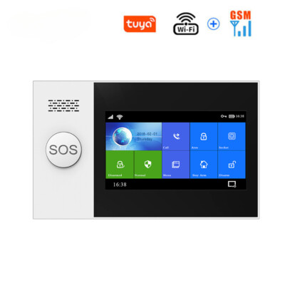 Wireless WIFI GSM Home Burglar Security Alarm System Smart Life APP Control Kits