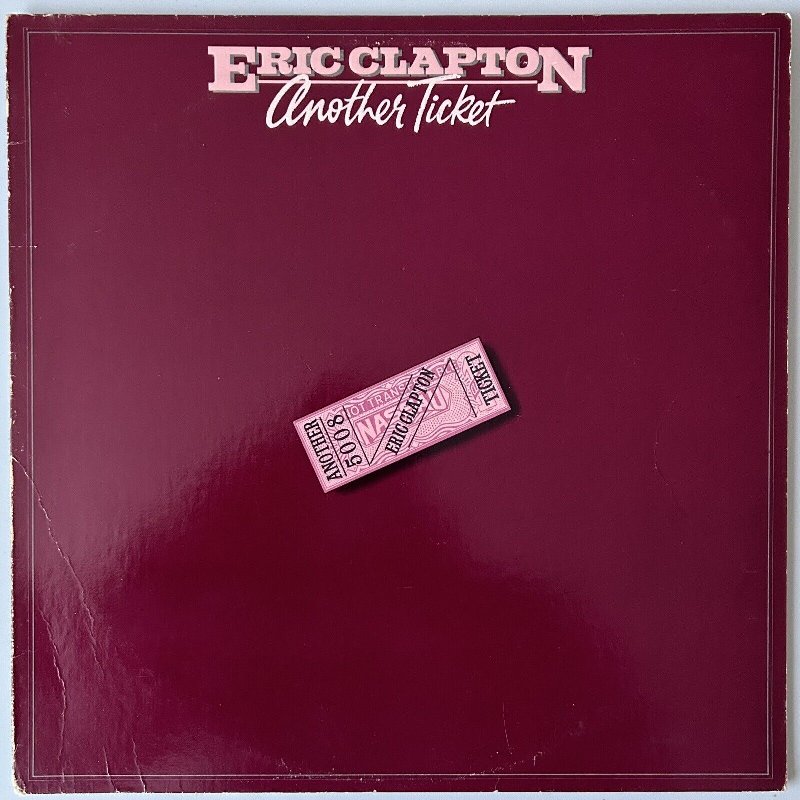 Eric Clapton And His Band - Another Ticket - RX-1-3095 1981  RSO Records - Vinyl