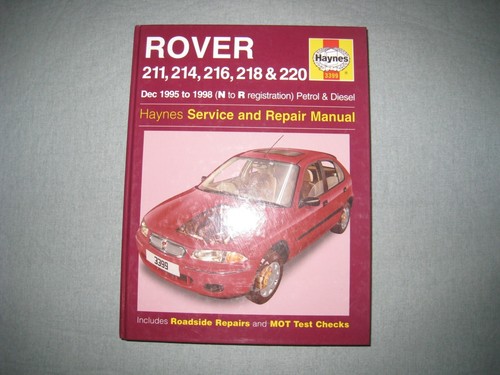 ROVER 211 214 216 218 220 PETROL DIESEL HAYNES SERVICE WORKSHOP REPAIR MANUAL - Picture 2 of 5