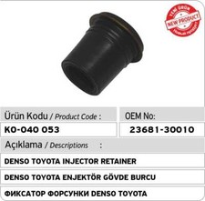 4 pièces X joint de support de buse d'injecteur TOYOTA 1KD-FTV 2KD-FTV 23681-...