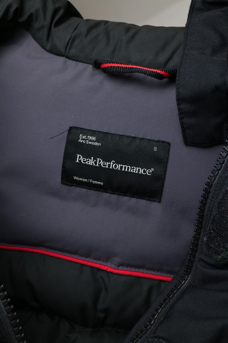 Peak Performance S W D PARKA Women Down Jacket Casual Black Peak Performance S W D PARKA Women Down Jacket Casual Black