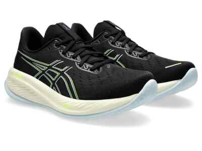 ASICS GEL-CUMULUS 26 1011B792 006 Black Safety Yellow Running