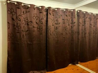 Pair Curtains With White Backing For Sunblock Curtains Blinds