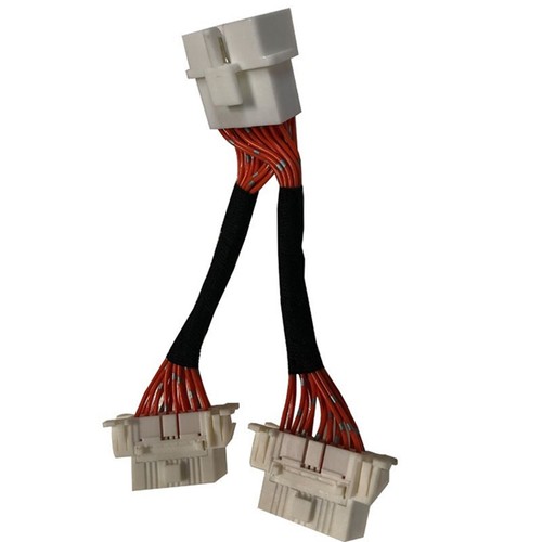 Harnais de câblage OBD 16 broches/OBD2 conversion une à deux voiture câble d'extension d'ordinateur - Photo 8/9