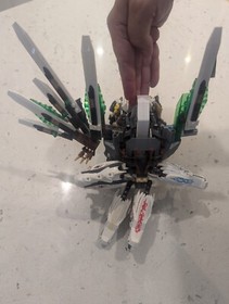 LEGO Ninjago Epic Dragon Battle (9450) Missing Pieces. No figs, manual or box