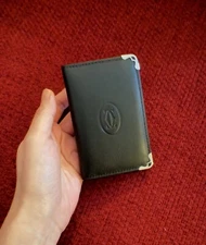 Cartier Black Calfskin Cardholder - New in Box | Collectible Promotion AD Gift