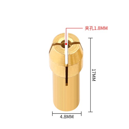 0,5 mm bis 3,2 mm Messingbohrer Spannfutter Spannfutter für Dremel Typ rotierende Werkzeuge - Bild 11 von 15