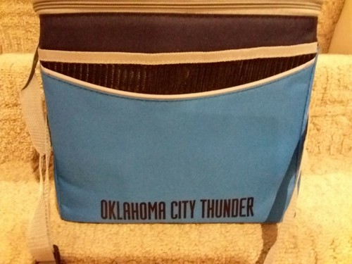Oklaholma City THUNDER Logo Brands 24 can cooler Mavrik Blizzard style BNWT New! - Picture 3 of 6