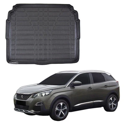 Tapis De Coffre Sur Mesure Pour Peugeot 3008 2017-2024 - Photo 1/4
