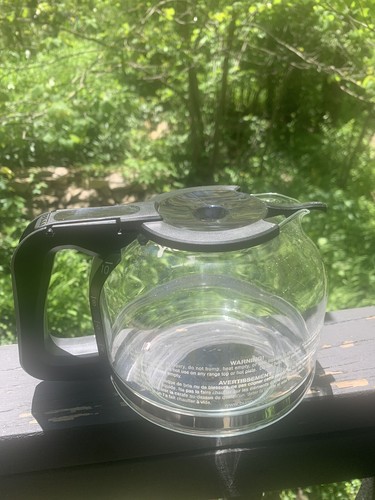 BUNN Replacement 10 Cup Glass Coffee Carafe w/Black lid & Handle - NEW - Picture 5 of 6