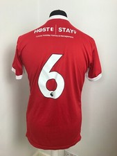 Middlesbrough FC u23s Football Shirt Home 2023 match Worn  #6 Size MEDIUM