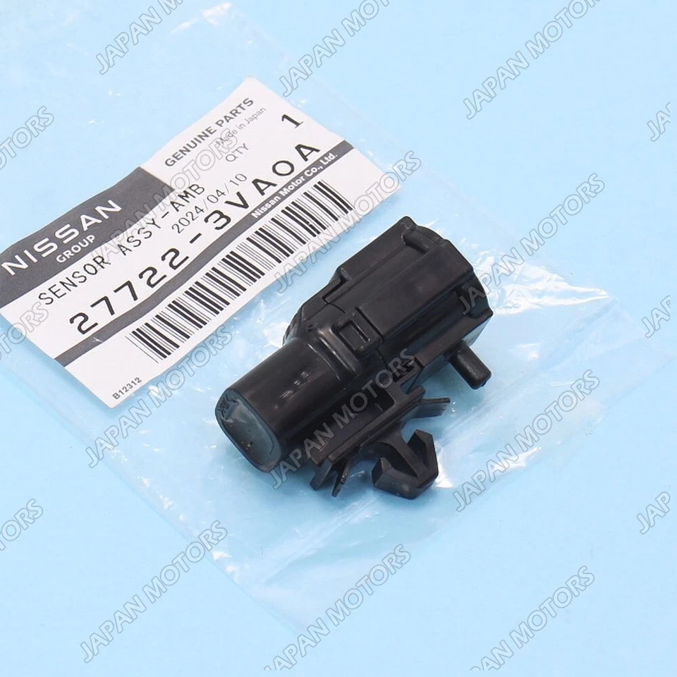 Sensor de temperatura ambiente 27722-3VA0A Nissan Rogue Infiniti QX50 Q50 FX45 FABRICANTE DE EQUIPOS ORIGINALES Foto 2 de 4