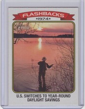 2023 Topps Heritage News Flashbacks #NF3 Daylight Savings Time