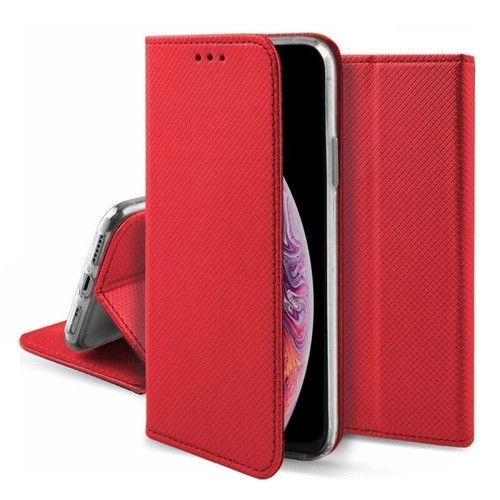 FÜR XIAOMI POCO M5s - SMART MAGNET Tasche Hülle Handy Case Etui Book Cover ROT