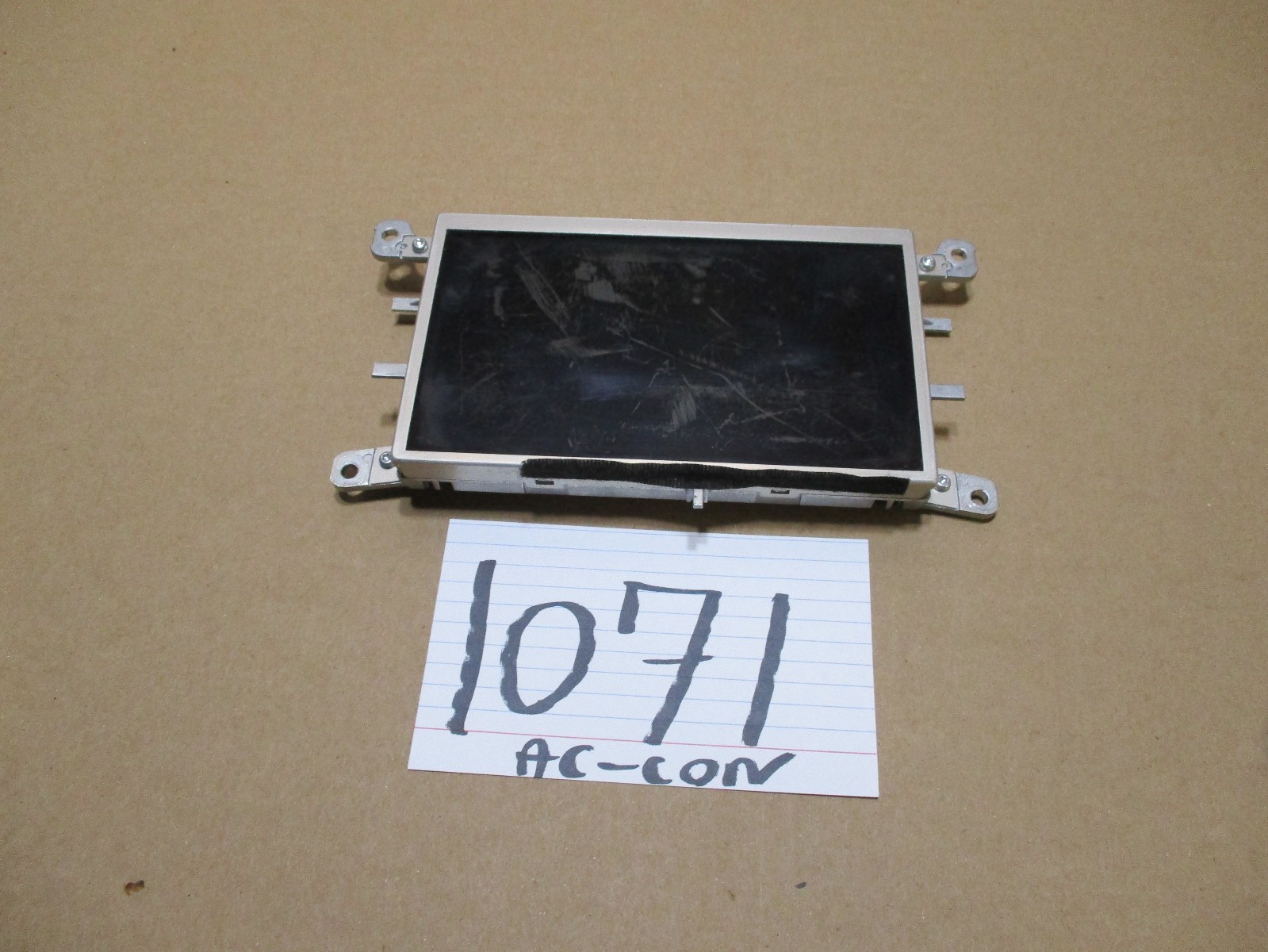 09 10 11 12 Audi A4 Information Display Screen Used Stock #1071-AC 