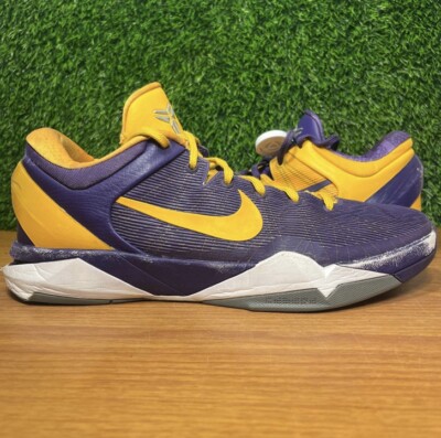 Nike Zoom Kobe 7 VII System Yin & Yang Lakers Purple Size 14
