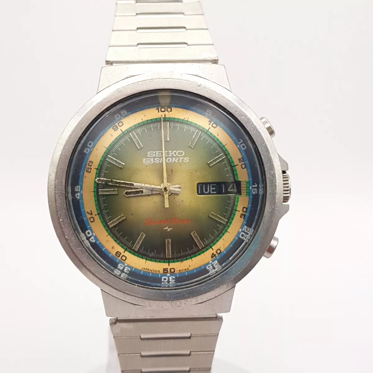 SEIKO 5 SPORTS Speed-Timer 7015-7020 | globalarmas.com.br