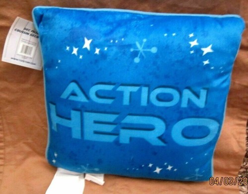 Unisex 12" Buzz Light Year Action Heroes Double Sided Toy Story Pillow-Brand New - Picture 2 of 2
