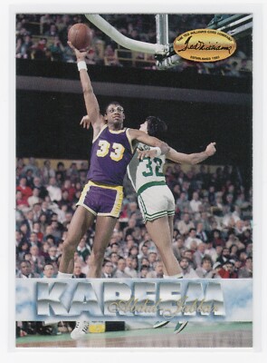 1994 Ted Williams Card Company Kareem Abdul-Jabbar ''Life After Basketball'' KAJ7