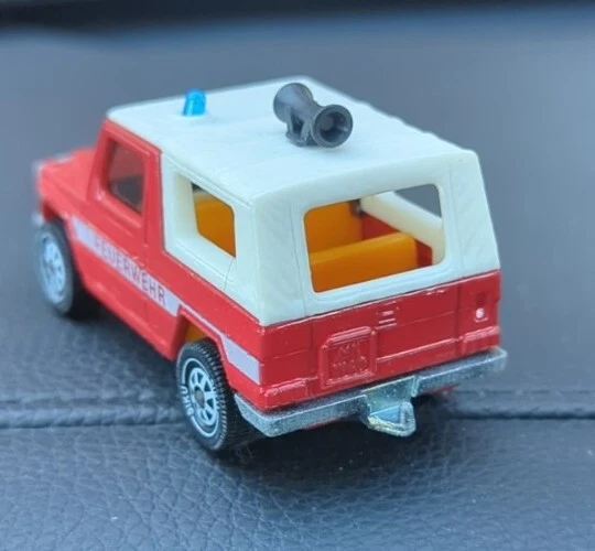 Coche diecast vintage Siku hecho en Alemania Occidental Mercedes Benz 280 GE ¡Muy bonito! Foto 4 de 4