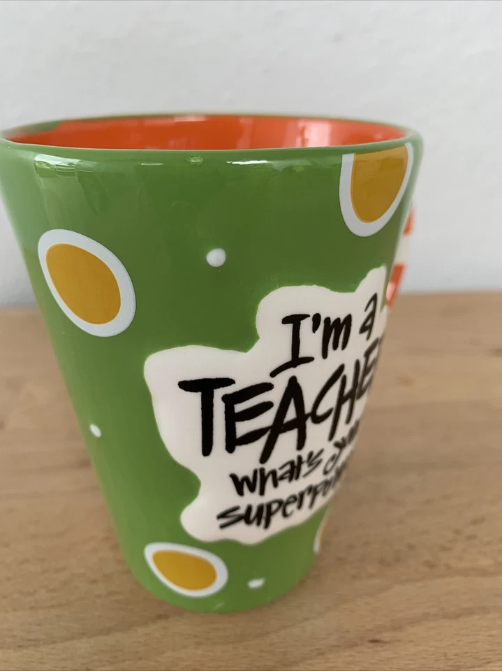 I'm A Teacher, What's Your Super Power? Кофейная кружка учителя - Изображение 2 из 4