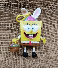 2004 SpongeBob SquarePants Easter Candy Buddy Nick Candy Keychain; new