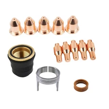 IPT-45 Plasma Torch Tip 56811 Electrode/56576/Shield Stand-Off/Fit Harbor Cutter