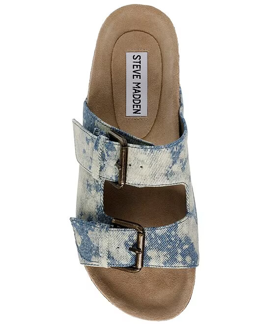 Steve Madden KALI フットベッド サンダル Steve Madden Women's Kali High Platform Footbed Sandals - Macy's