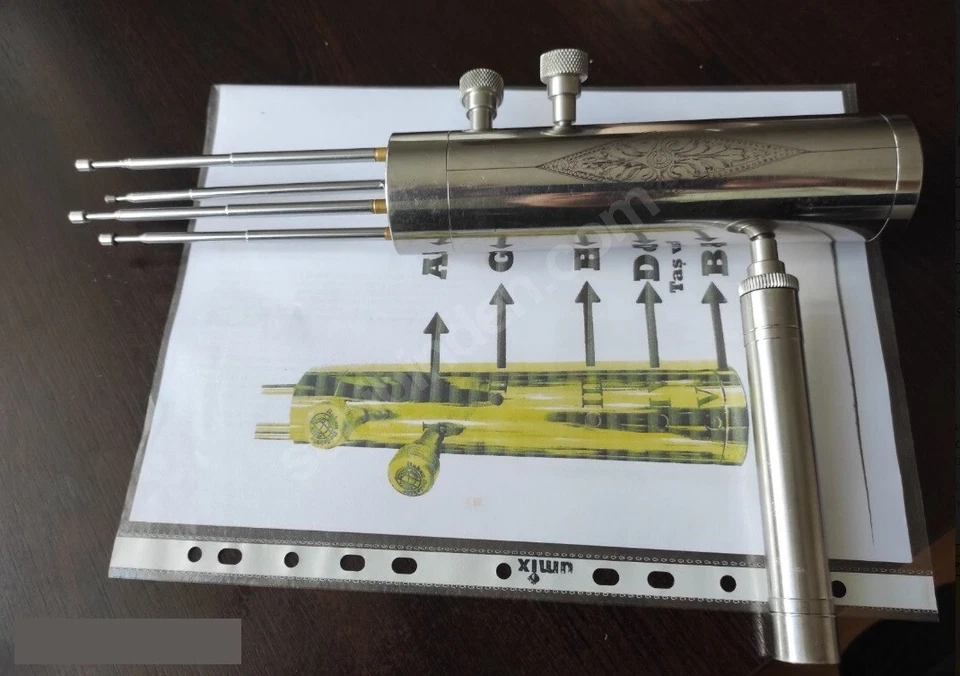 Field Scanning Rods Model-15 Hakan Dedektor gold search