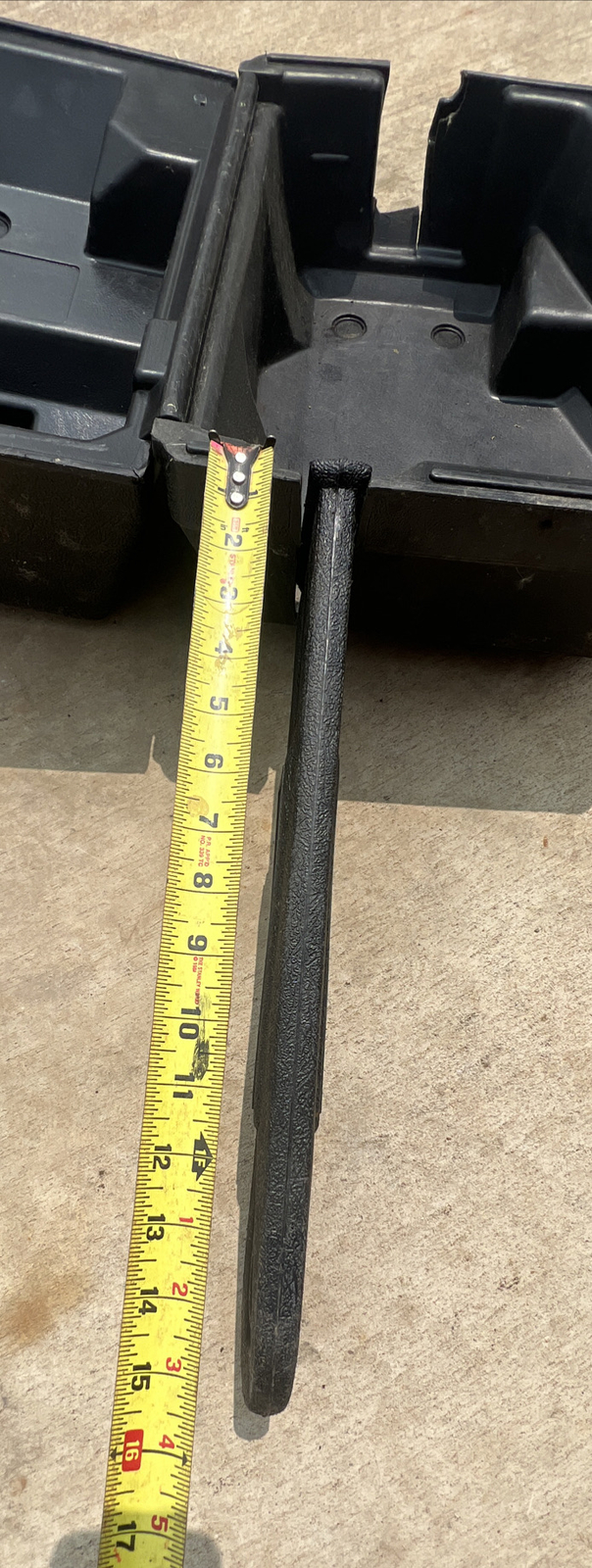 Used Homelite Black Plastic Chainsaw Carrying Case eBay