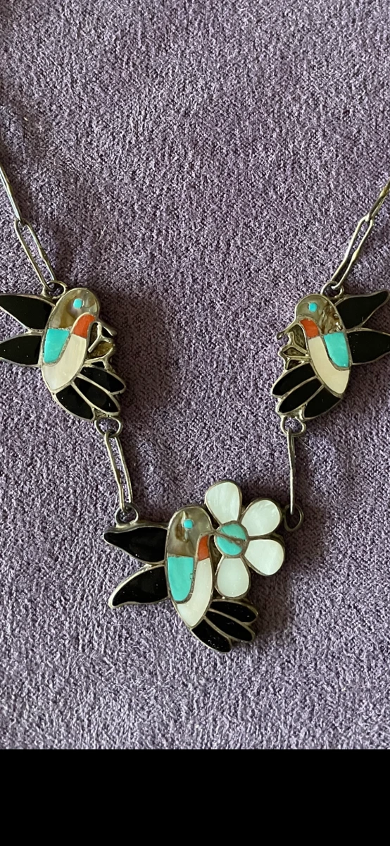 Zuni hummingbird best sale necklace