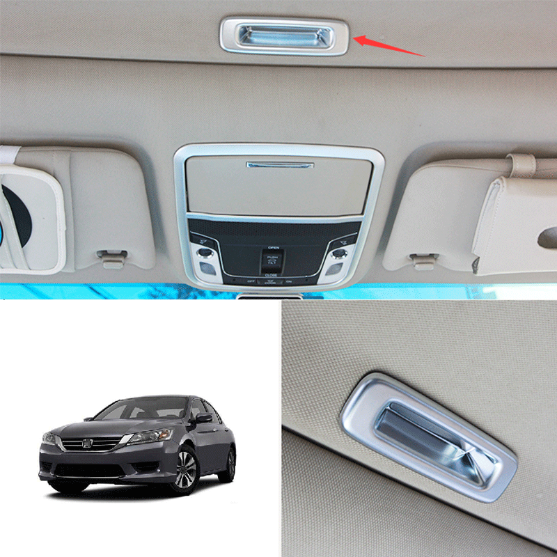 For Honda Accord 2013-2017 Silver ABS Inner Car Roof Headliner Handle ...