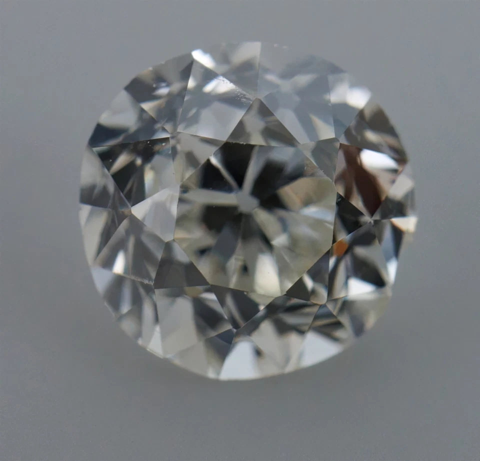 GIA Natural Loose Diamond Old European Brilliant 0.40ct SI2 I VTG Antique Cut - Image 4 of 4