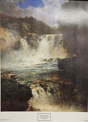 Stephen Selby Druck - Die Wasserfälle bei Haspe, Nordwales von John Brandon Smith
