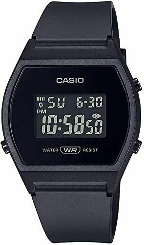 Casio LW204-1B, montre femme en résine noire, alarme, 50 mètres WR, illuminateur - Photo 1/1