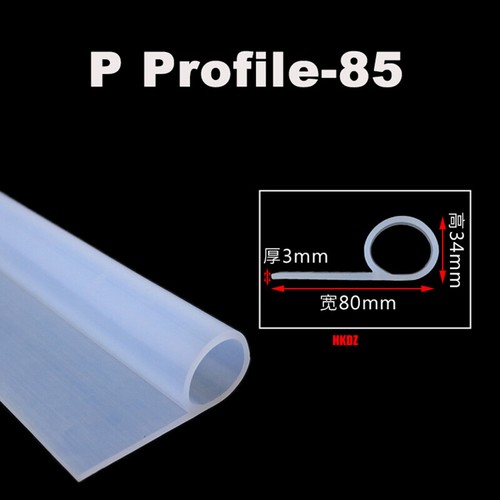 Silicone Rubber P Profile Sealing Strips Oven Cooker Door Seals Gaskets Replace - Picture 102 of 175
