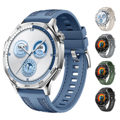 Silicone Sports Watch Band For Huawei Watch GT5 Runner 46mm Watch Accessories
