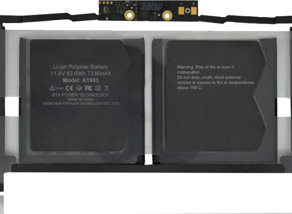 Batería A1953 A1990 Para Apple MacBook Pro 15" Touch A1990 2017 2018 2019 BATERÍA - Imagen 4 de 4