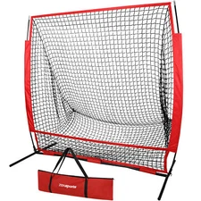 5'x5' Baseball Softball Practice Batting Training Net Kids with Bag Beach Play