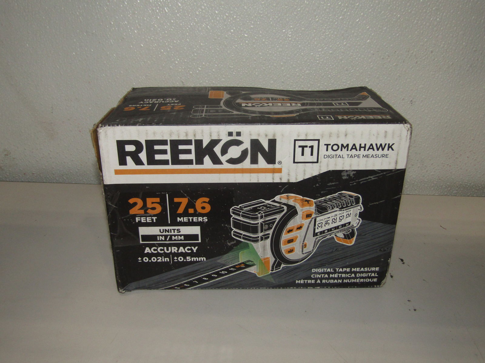 Reekon T1 Tomahawk Digital Tape Measure RKNT1003A eBay