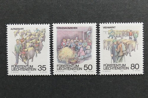 Liechtenstein Año 1989 MiNr.960-983 Postfrisch Nuevas No / Juegos Zur Selección - Imagen 7 de 10