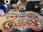 Vintage Style Gasoline Garage Metal Sign Lot 7 styles Gas Pump Signs