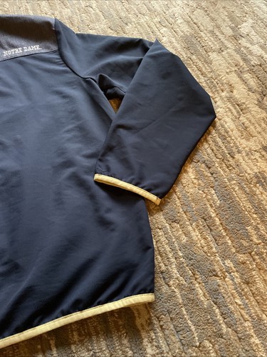 Notre Dame fighting Irish men’s size large under armour full zip jacket - Picture 15 of 16
